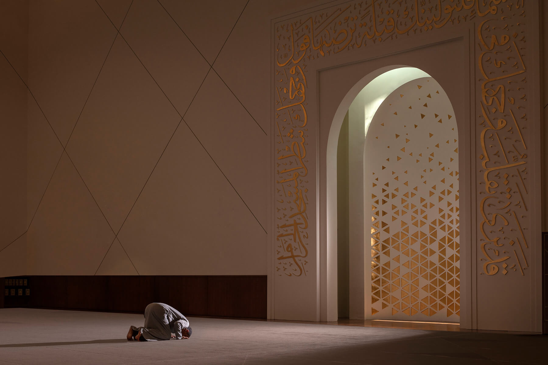 Interior Photography Dubai: Mosque of Light: Dabbagh Architects