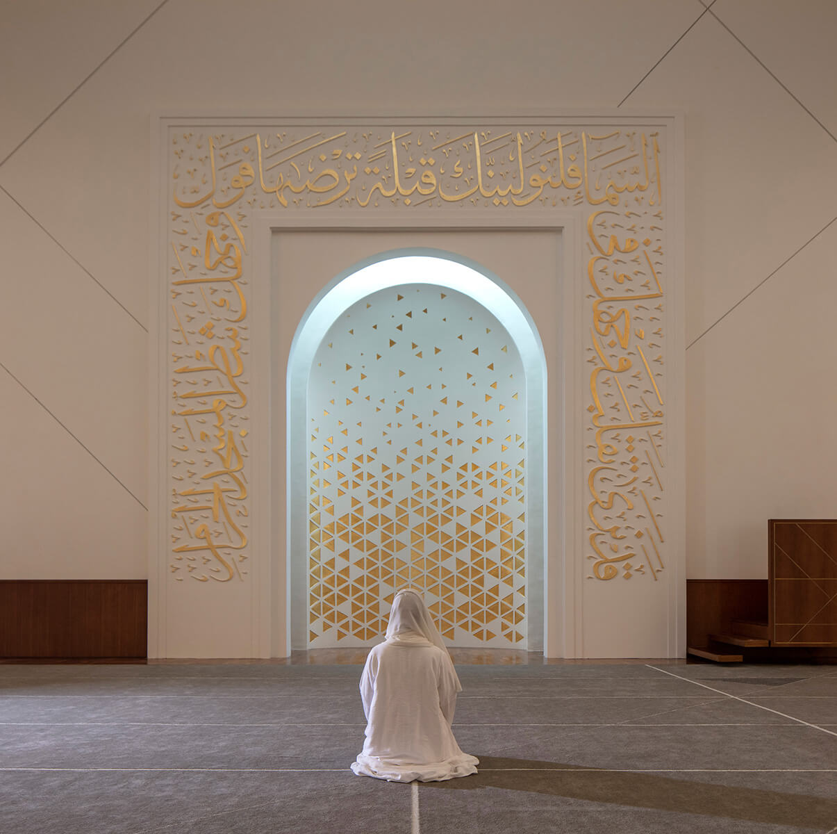 Interior Photography Dubai: Mosque of Light: Dabbagh Architects
