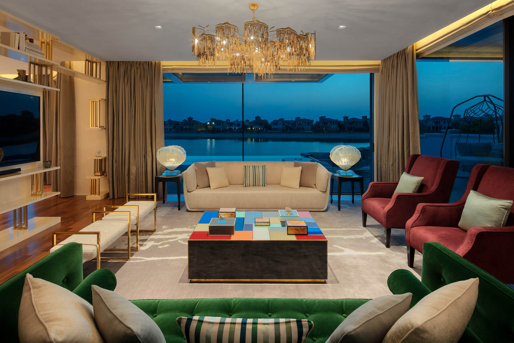 Interior Photography Dubai: Private Villa, Palm Jumeirah