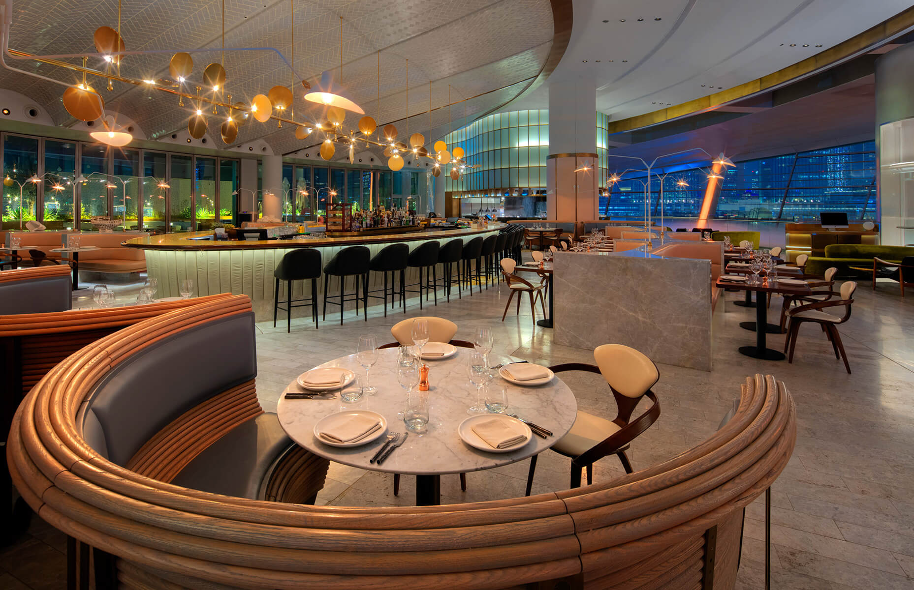 Interior Photography Dubai: Dubai Opera House Restaurant: Point of View