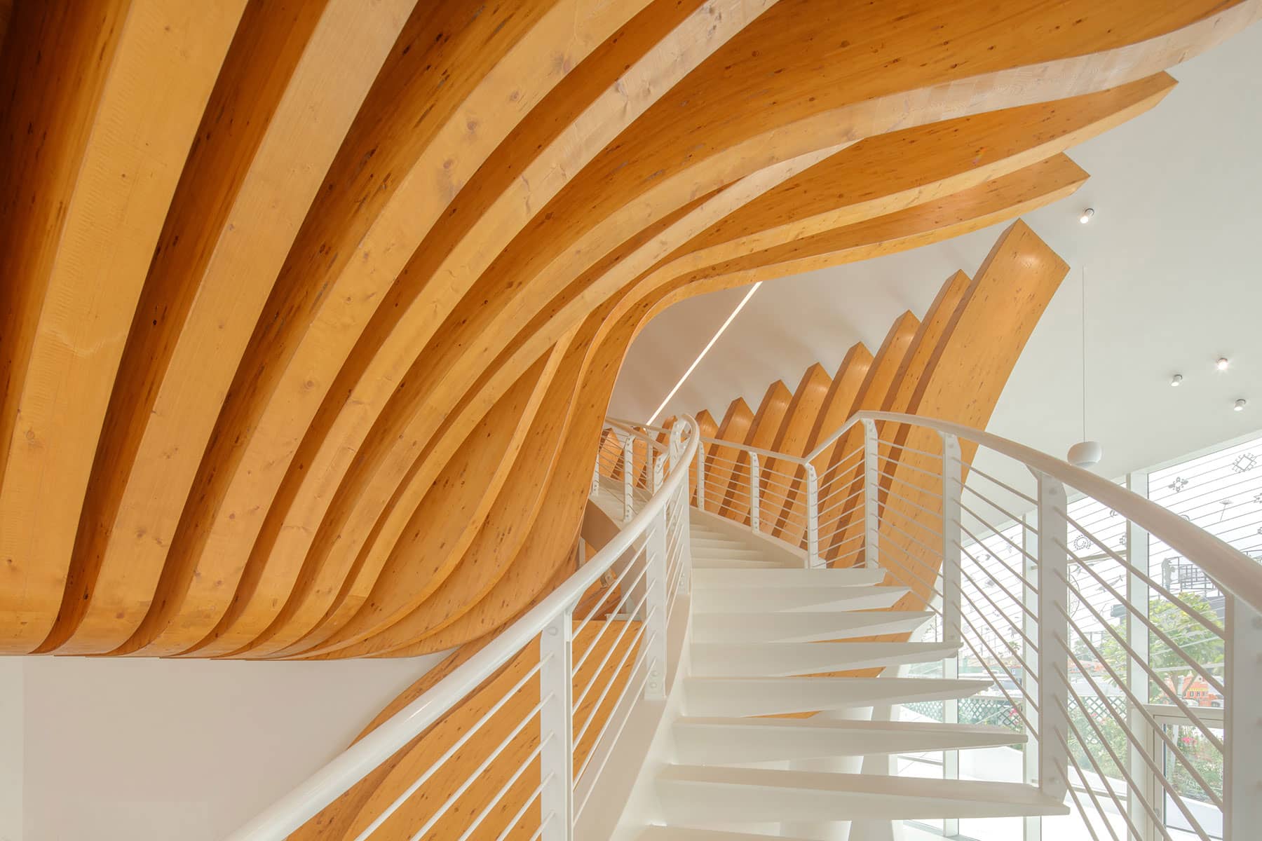 Architecture Photography: Staircase Detail; Azerbijan Pavilion: Expo2020 Dubai