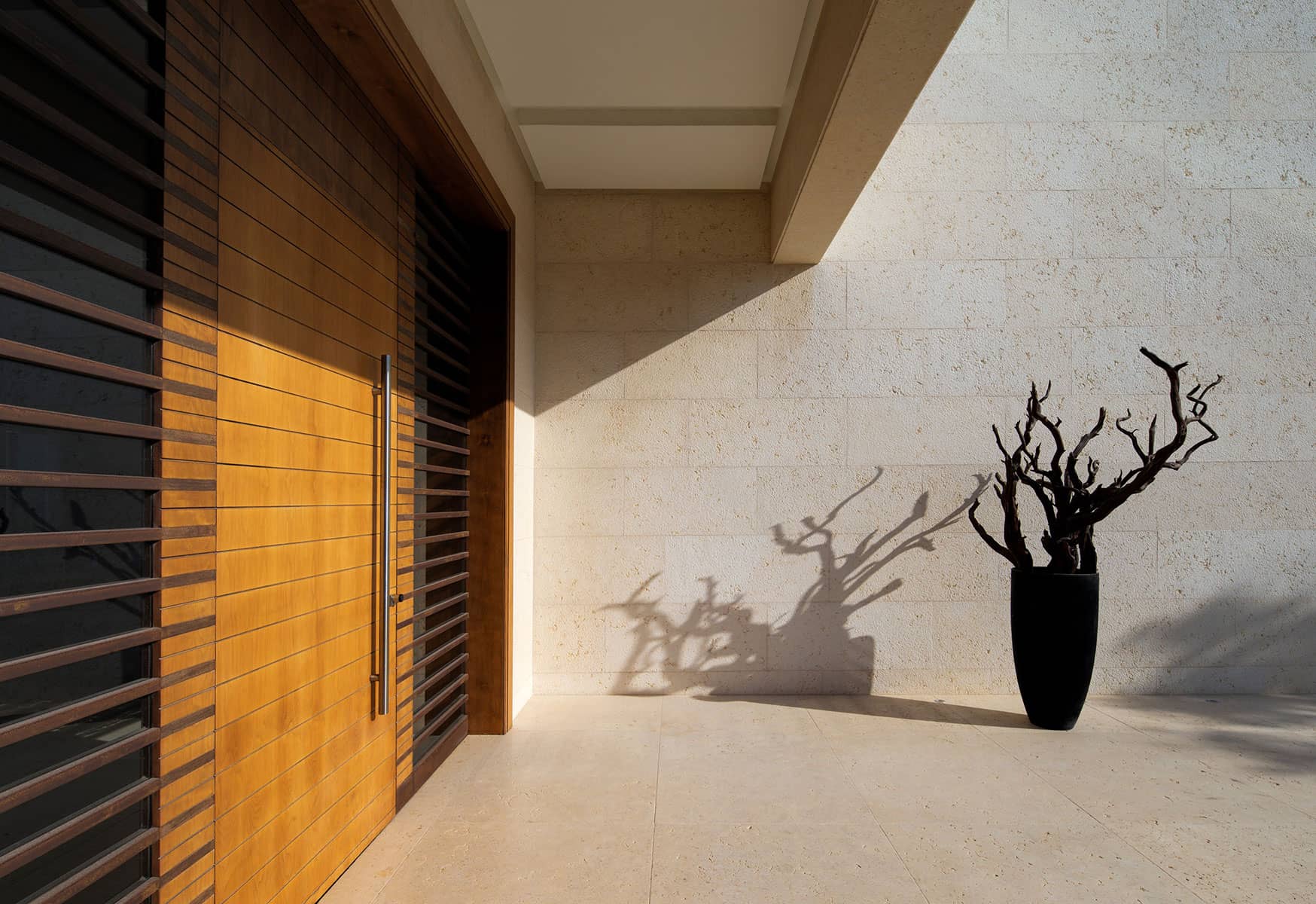 Architecture Photography Dubai: Entrance Detail of Private Villa: Dubai.