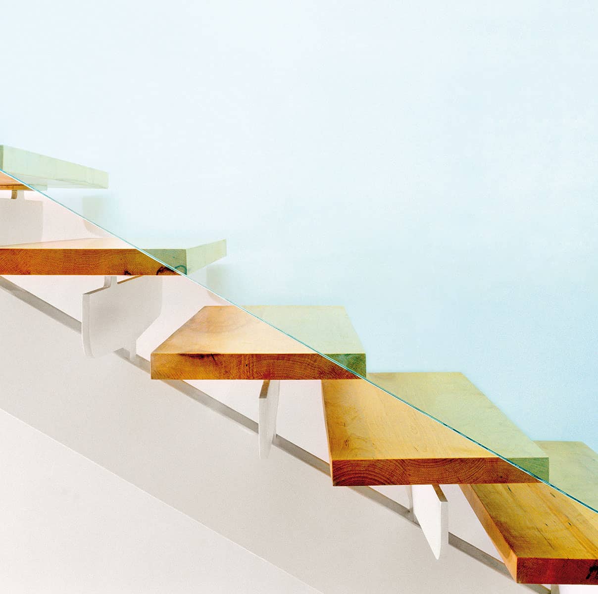 Architecture Photography: Contemporary staircase design in Dublin Ireland.