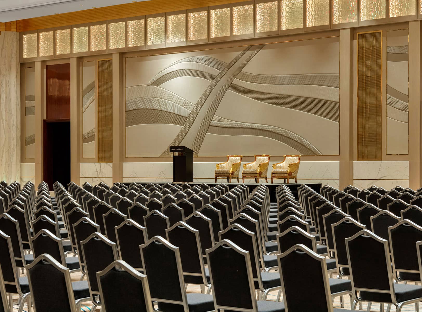 MICE Photography: Meeting + Conference Theatre style set-up