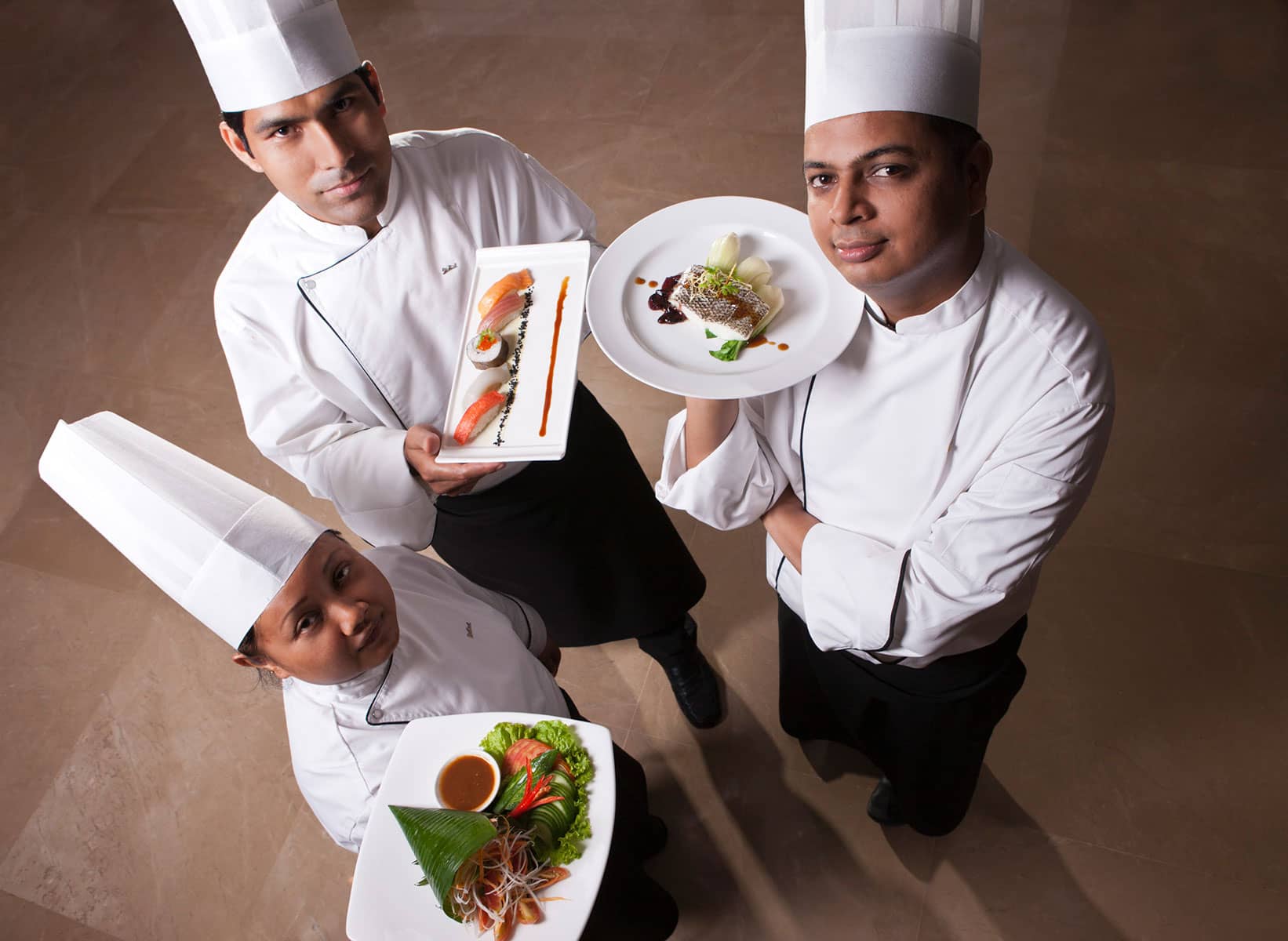 Lifestyle Photography: Portrait of Culinary Team 