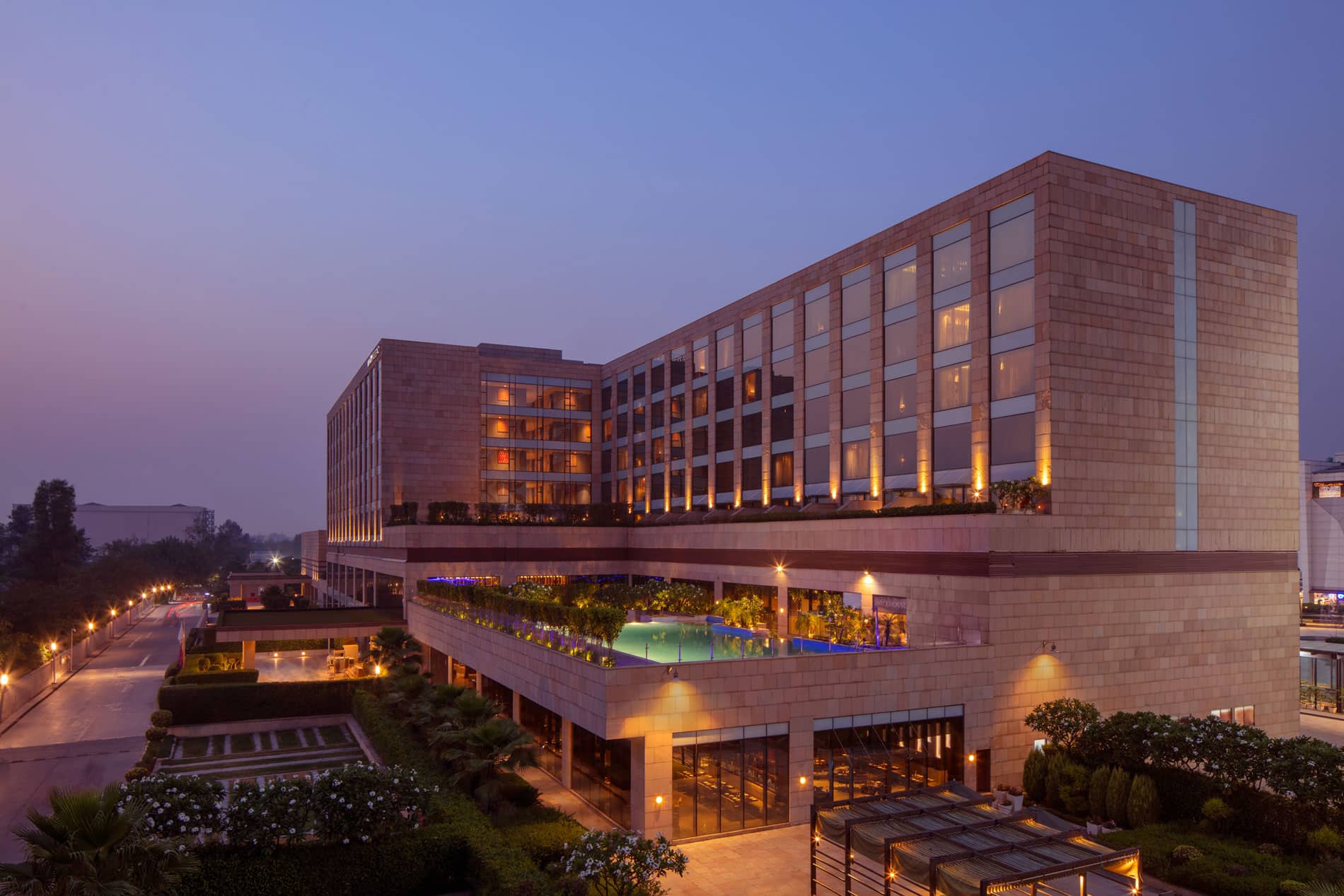 Exterior Hotel Photography at Hyatt Regency Chandigarh, India. Gerry O'Leary