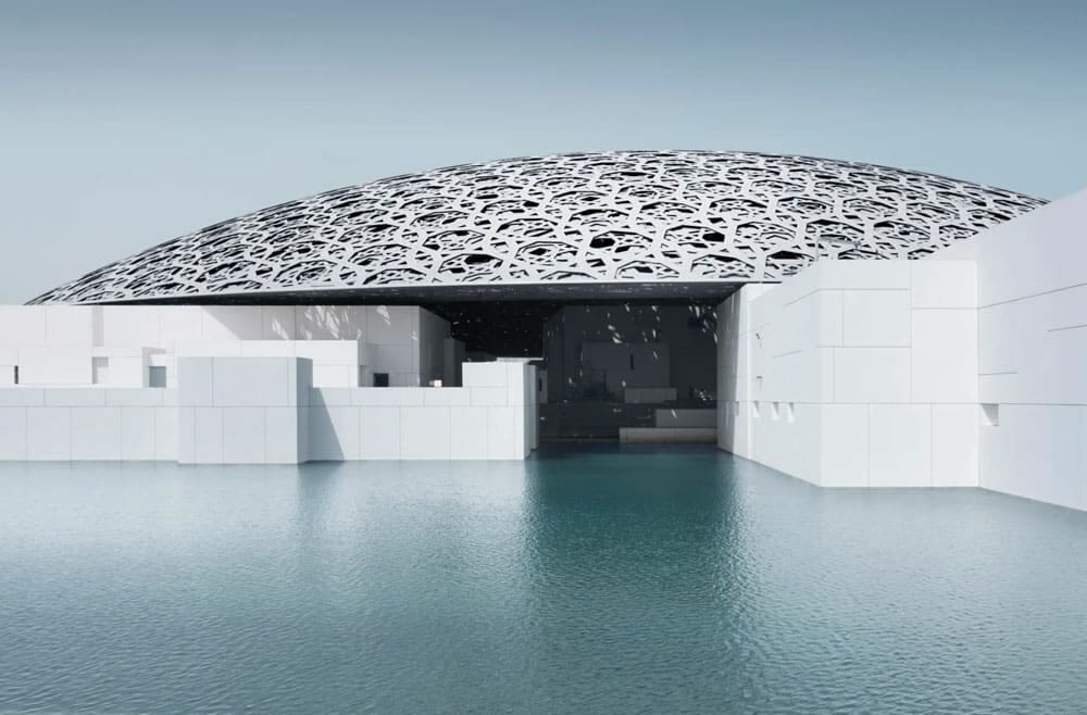 The Louvre Abu Dhabi, architecture photography by Gerry O’Leary