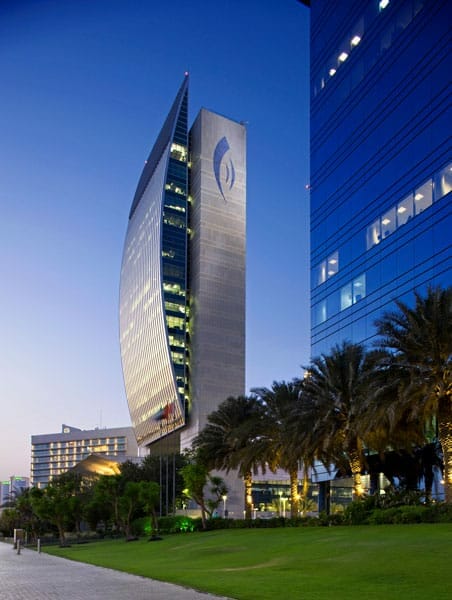 Architecture Photography of Emirates NBD by Gerry O’Leary