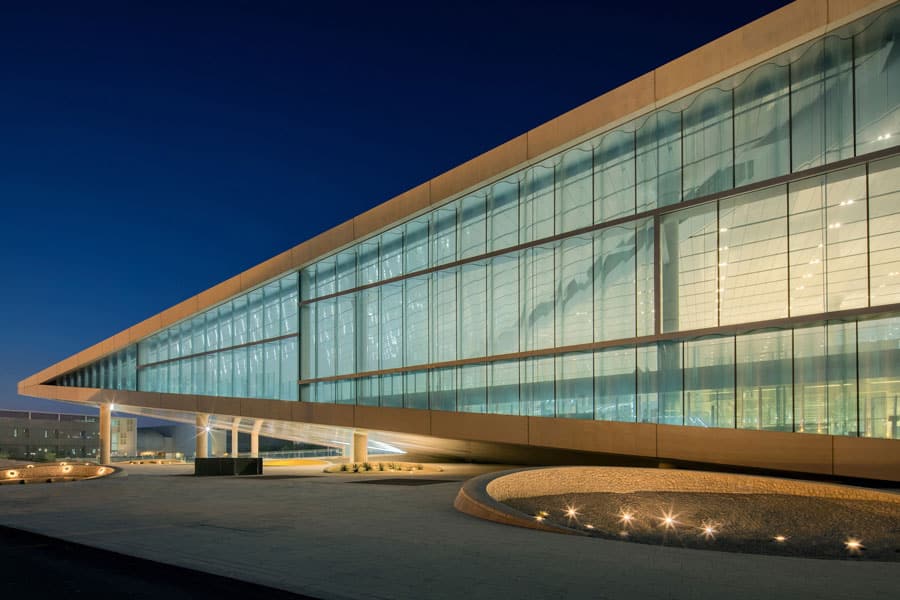 Exterior Photography of Qatar National Library by Gerry O’Leary