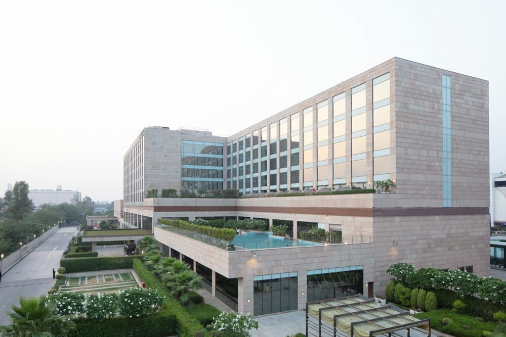 Before: Exterior Hotel Photography at Hyatt Regency Chandigarh, India. Gerry O'Leary